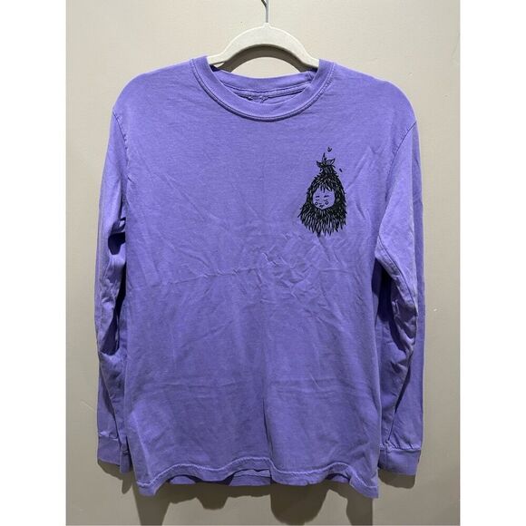 FAIRDALE X NORA Tops - FAIRDALE X NORA V PURPLE LIMITED EDITION long sleeve